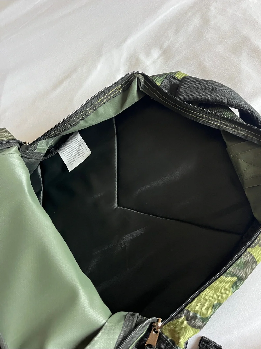 Brand New Trailmaker Camouflage Backpack Green/Black School Travel Bookbag